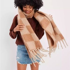 American Eagle Checkerboard Scarf
